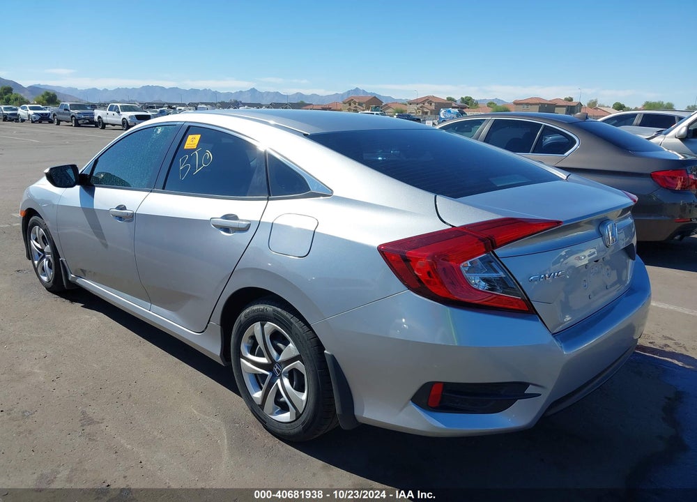 2017 HONDA CIVIC LX VIN: 19XFC2F58HE080120