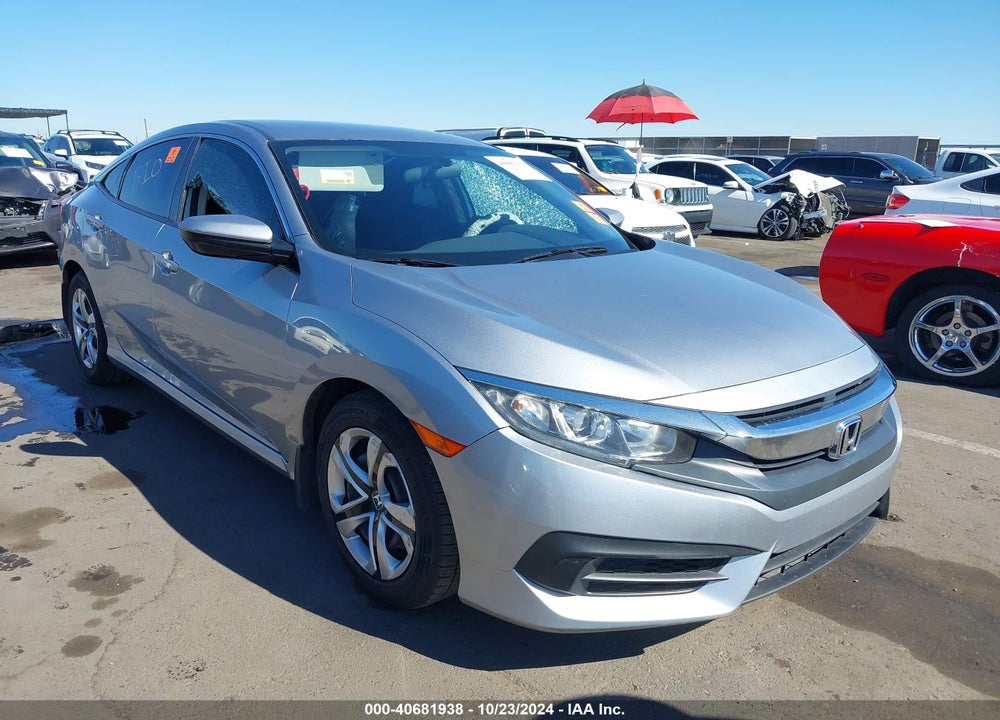 2017 HONDA CIVIC LX VIN: 19XFC2F58HE080120