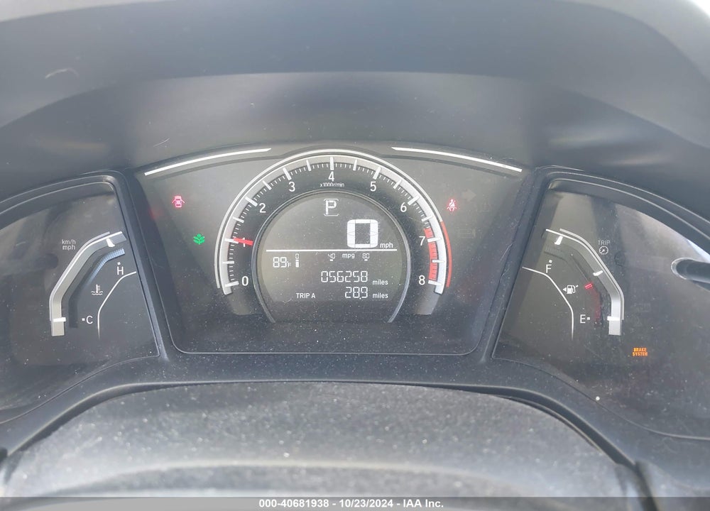 2017 HONDA CIVIC LX VIN: 19XFC2F58HE080120