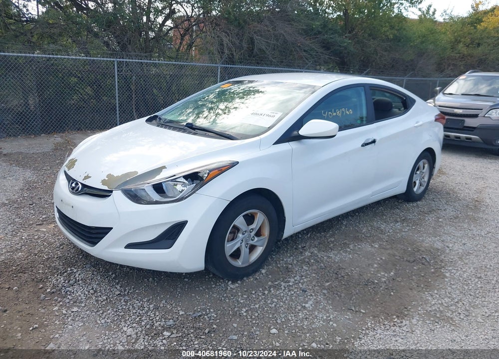 2015 HYUNDAI ELANTRA SE VIN: 5NPDH4AE0FH578901