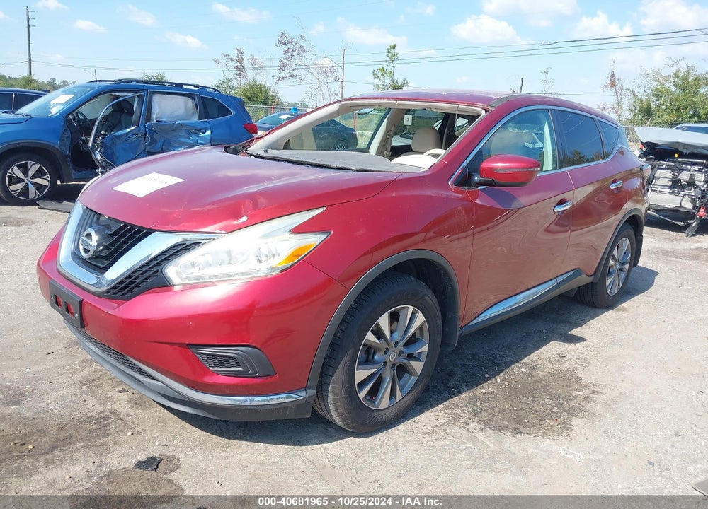 2016 NISSAN MURANO S VIN: 5N1AZ2MG8GN157653
