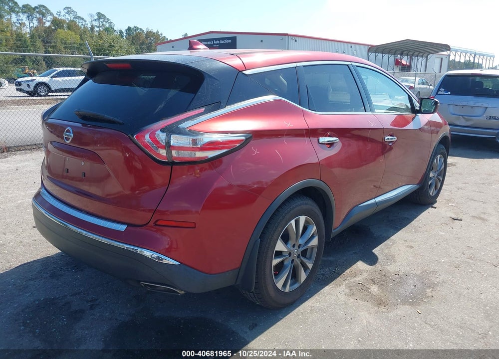2016 NISSAN MURANO S VIN: 5N1AZ2MG8GN157653