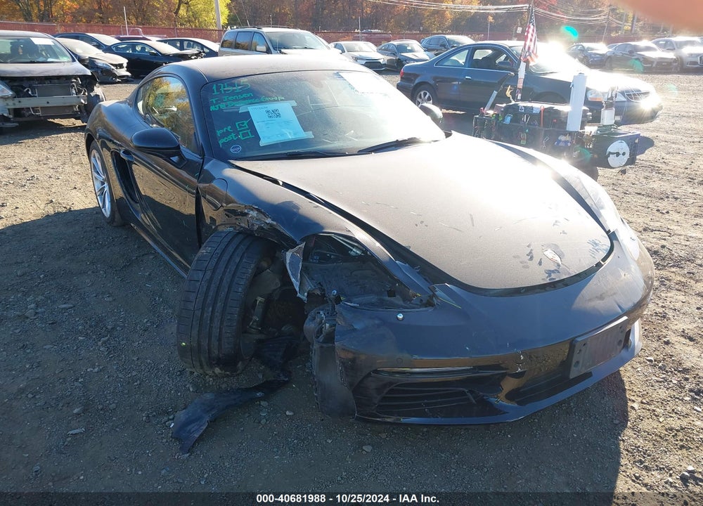 2019 PORSCHE 718 CAYMAN VIN: WP0AA2A8XKS261211