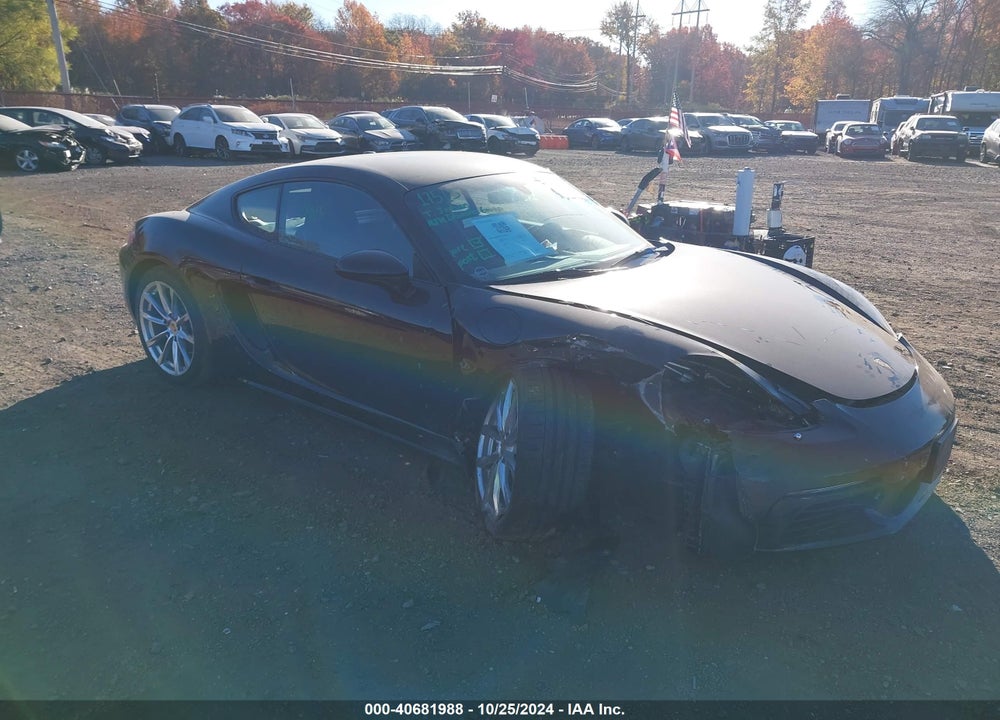 2019 PORSCHE 718 CAYMAN VIN: WP0AA2A8XKS261211