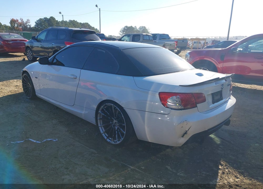 2012 BMW 335I VIN: WBADX7C56CE745255