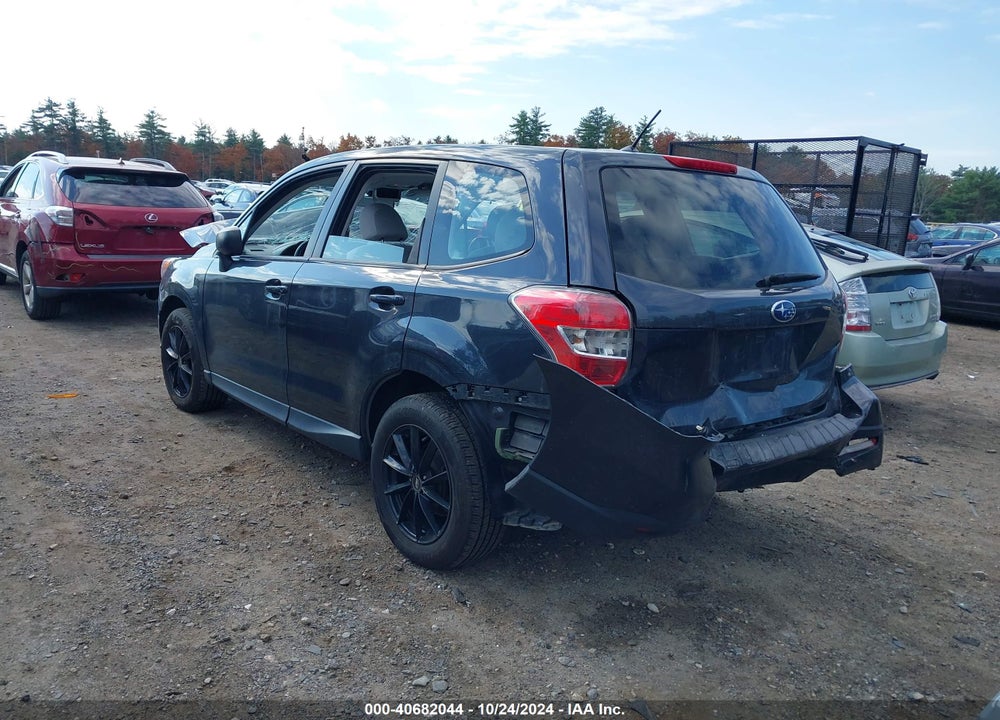 2014 SUBARU FORESTER 2.5I VIN: JF2SJAAC0EH489529