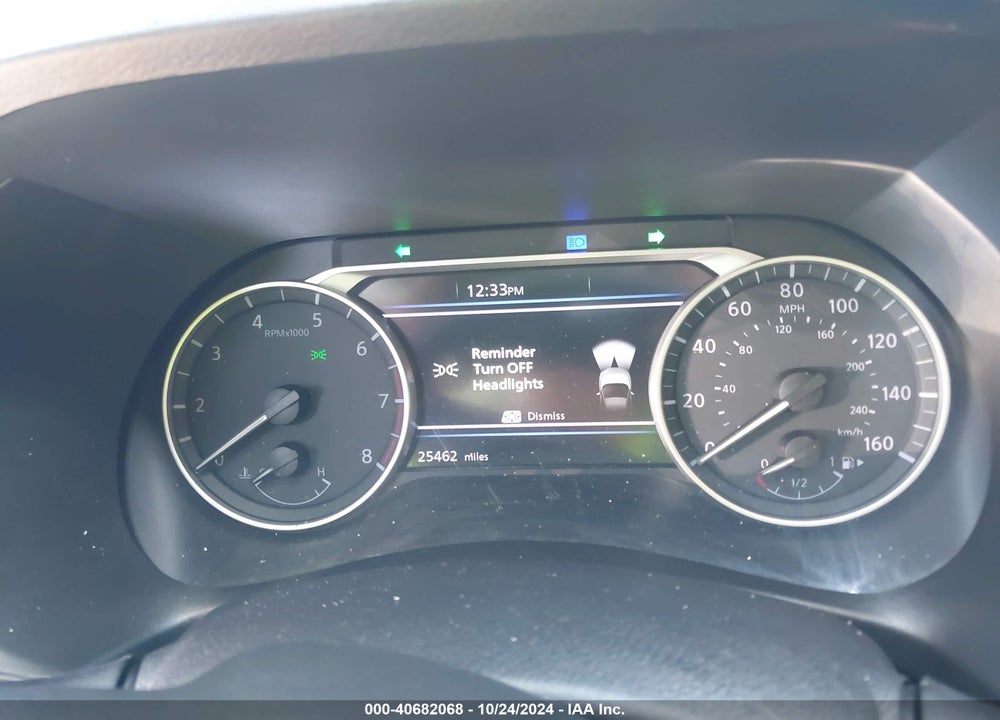 2024 NISSAN SENTRA SV XTRONIC CVT VIN: 3N1AB8CV8RY271849