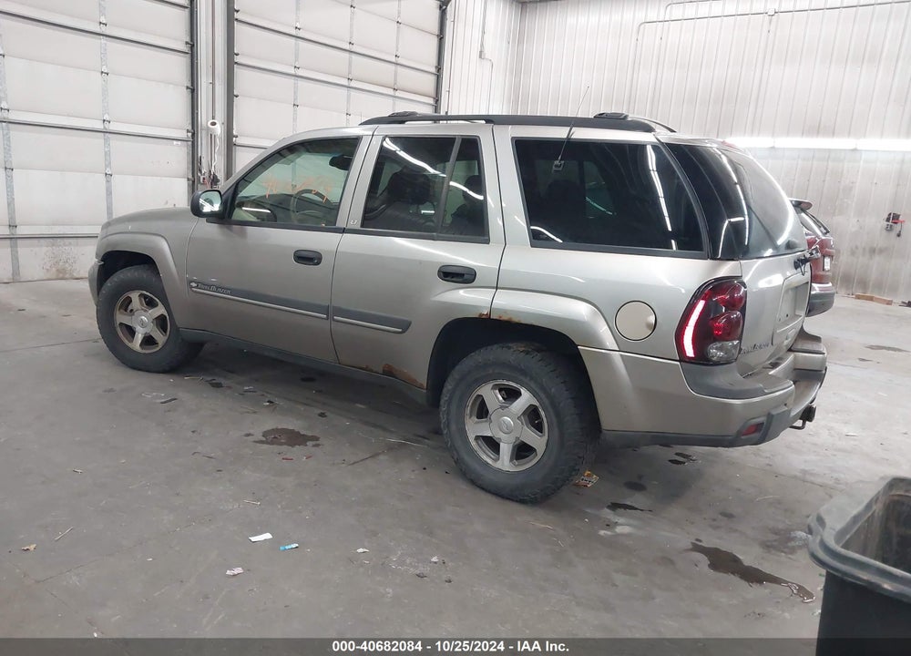 2002 CHEVROLET TRAILBLAZER LT VIN: 1GNDT13S022204789