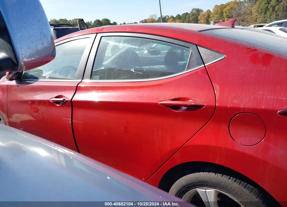2016 HYUNDAI ELANTRA VALUE EDITION VIN: KMHDH4AE8GU619374