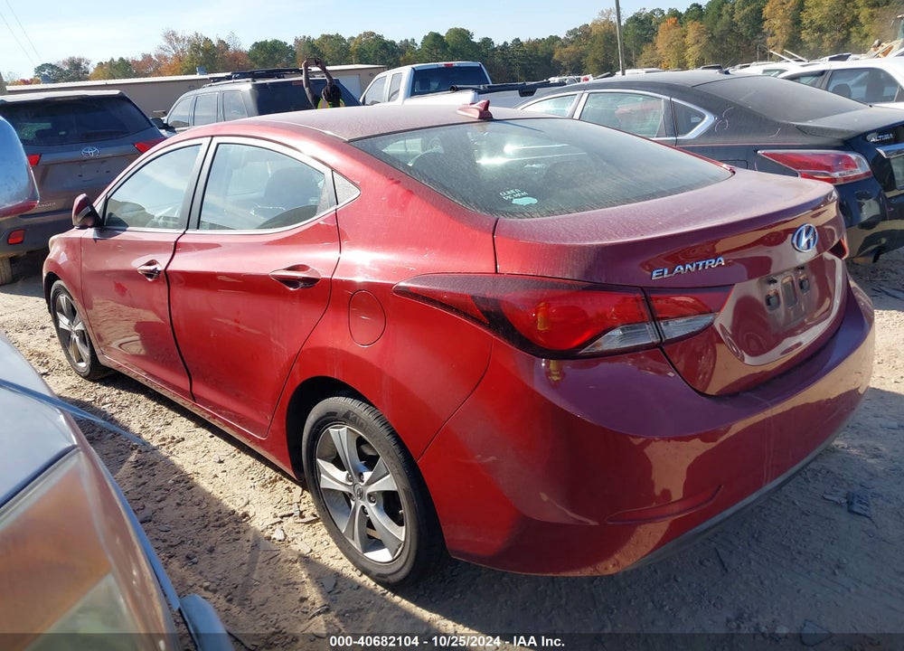 2016 HYUNDAI ELANTRA VALUE EDITION VIN: KMHDH4AE8GU619374