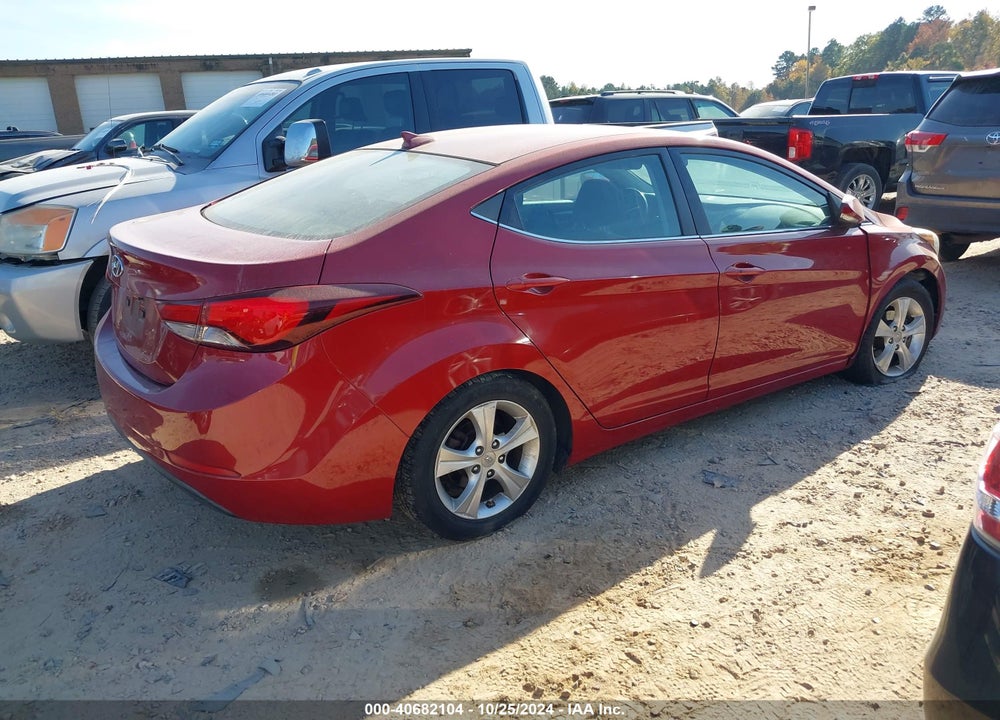 2016 HYUNDAI ELANTRA VALUE EDITION VIN: KMHDH4AE8GU619374