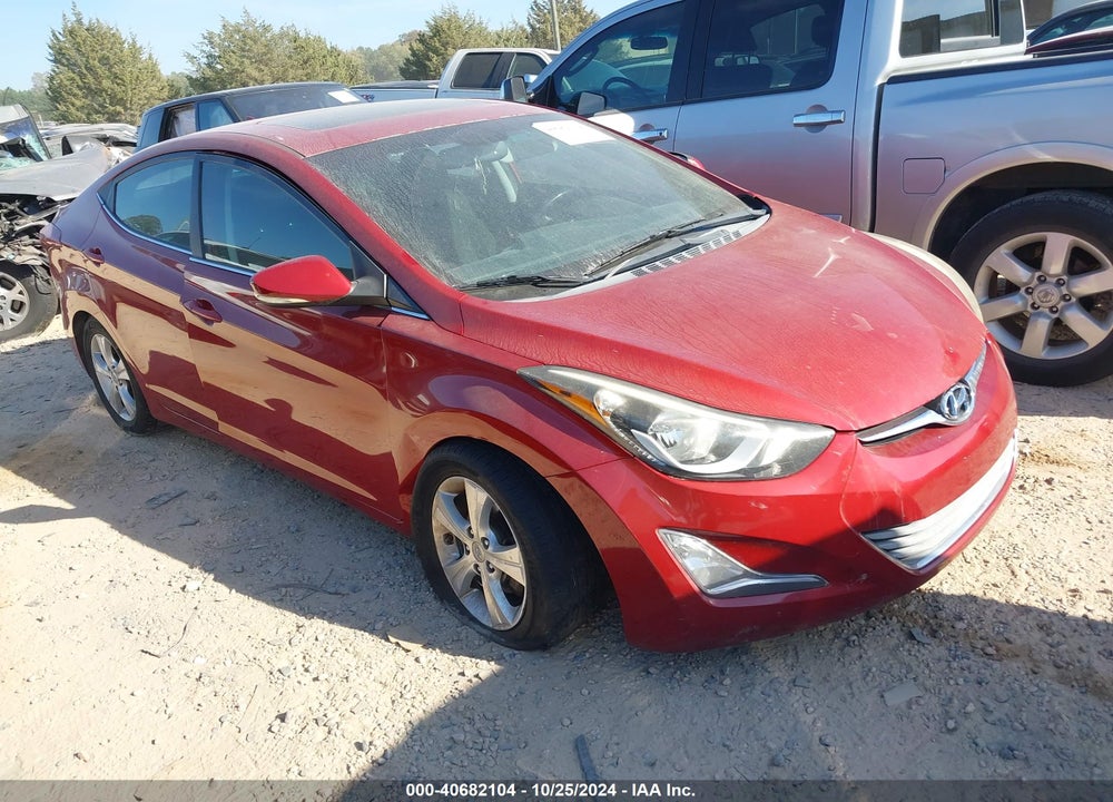 2016 HYUNDAI ELANTRA VALUE EDITION VIN: KMHDH4AE8GU619374