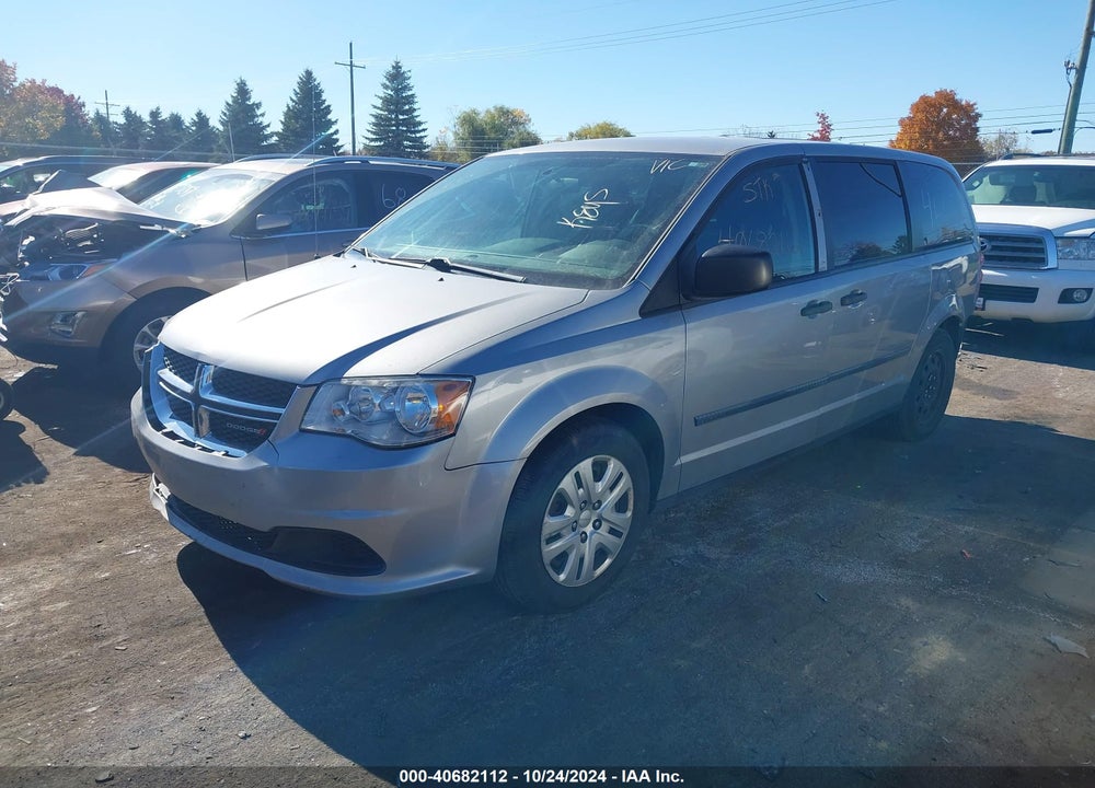 2016 DODGE GRAND CARAVAN AMERICAN VALUE PKG VIN: 2C4RDGBG5GR154668