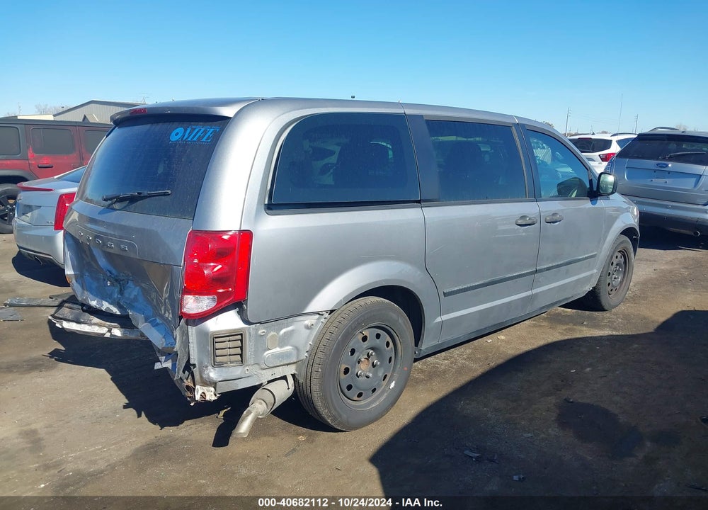 2016 DODGE GRAND CARAVAN AMERICAN VALUE PKG VIN: 2C4RDGBG5GR154668