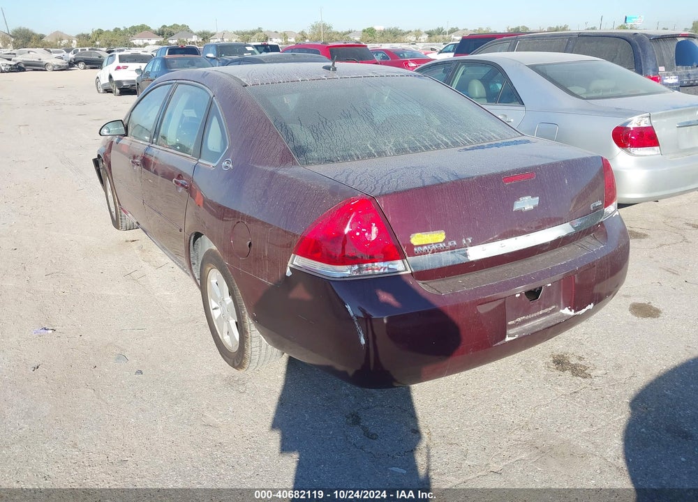2007 CHEVROLET IMPALA LT VIN: 2G1WT58K379172021