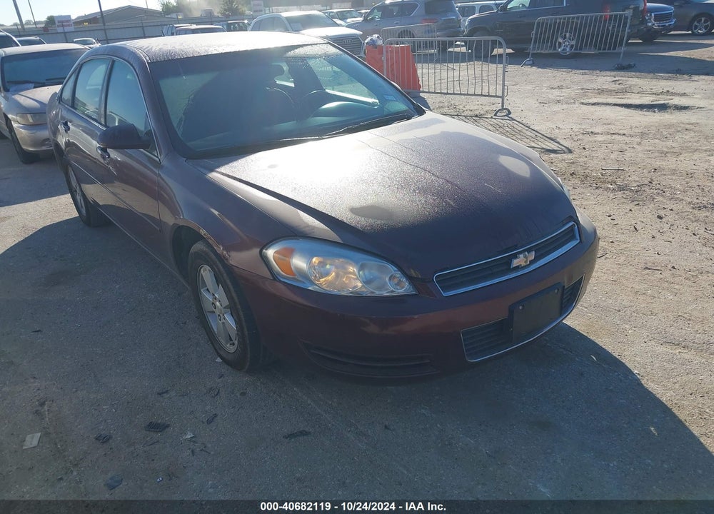 2007 CHEVROLET IMPALA LT VIN: 2G1WT58K379172021