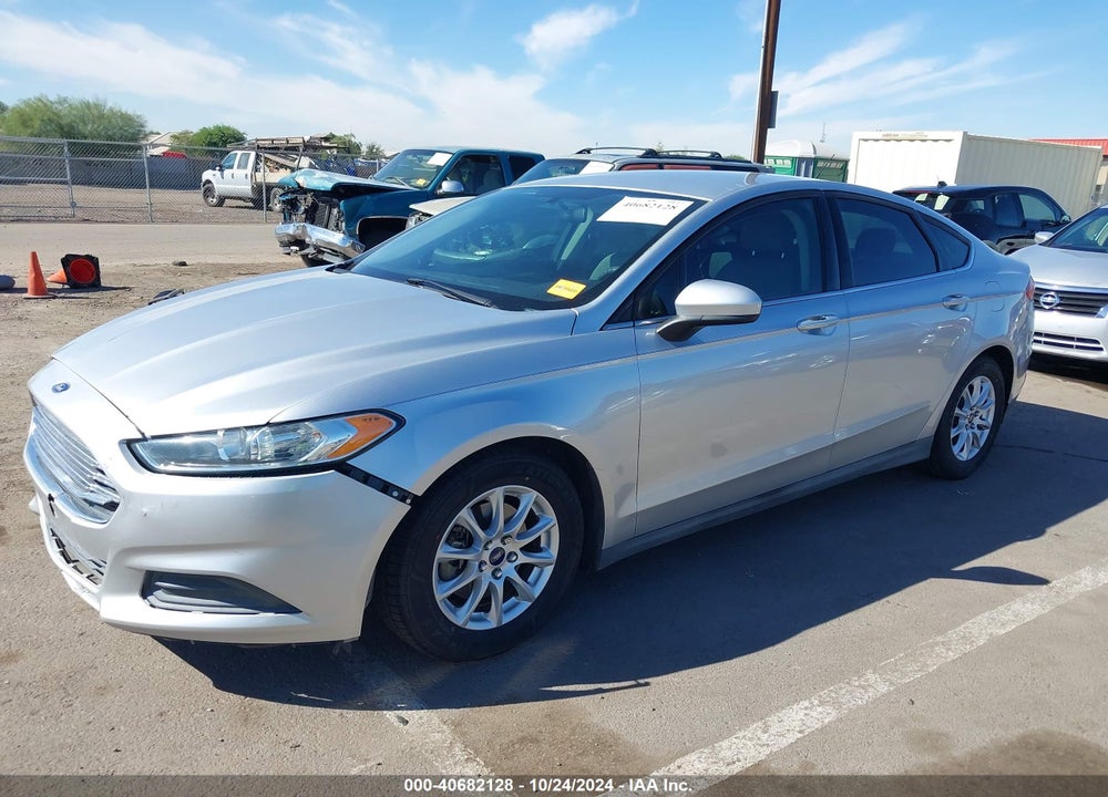 2016 FORD FUSION S VIN: 3FA6P0G70GR215905