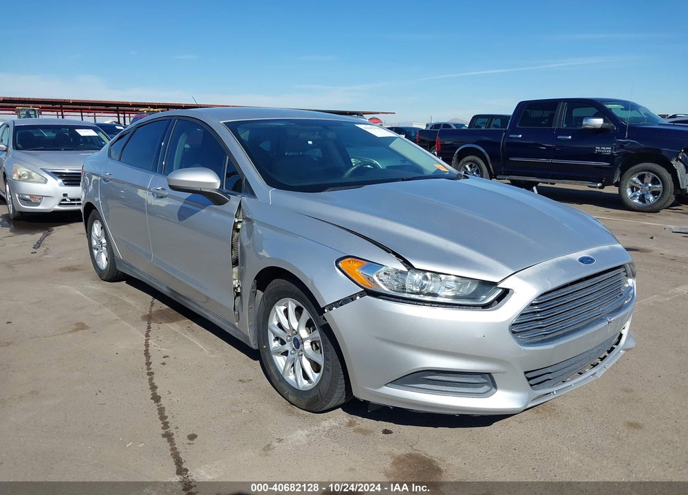 2016 FORD FUSION S VIN: 3FA6P0G70GR215905