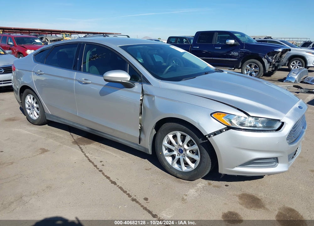 2016 FORD FUSION S VIN: 3FA6P0G70GR215905