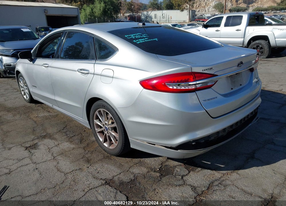 2017 FORD FUSION HYBRID SE VIN: 3FA6P0LU8HR224798