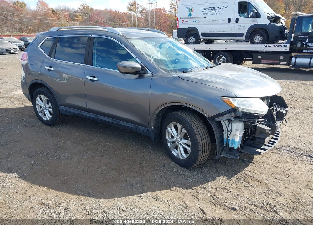 2016 NISSAN ROGUE SV VIN: 5N1AT2MV0GC876472