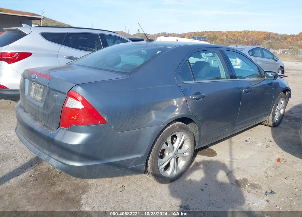 2012 FORD FUSION SE VIN: 3FAHP0HA6CR243754