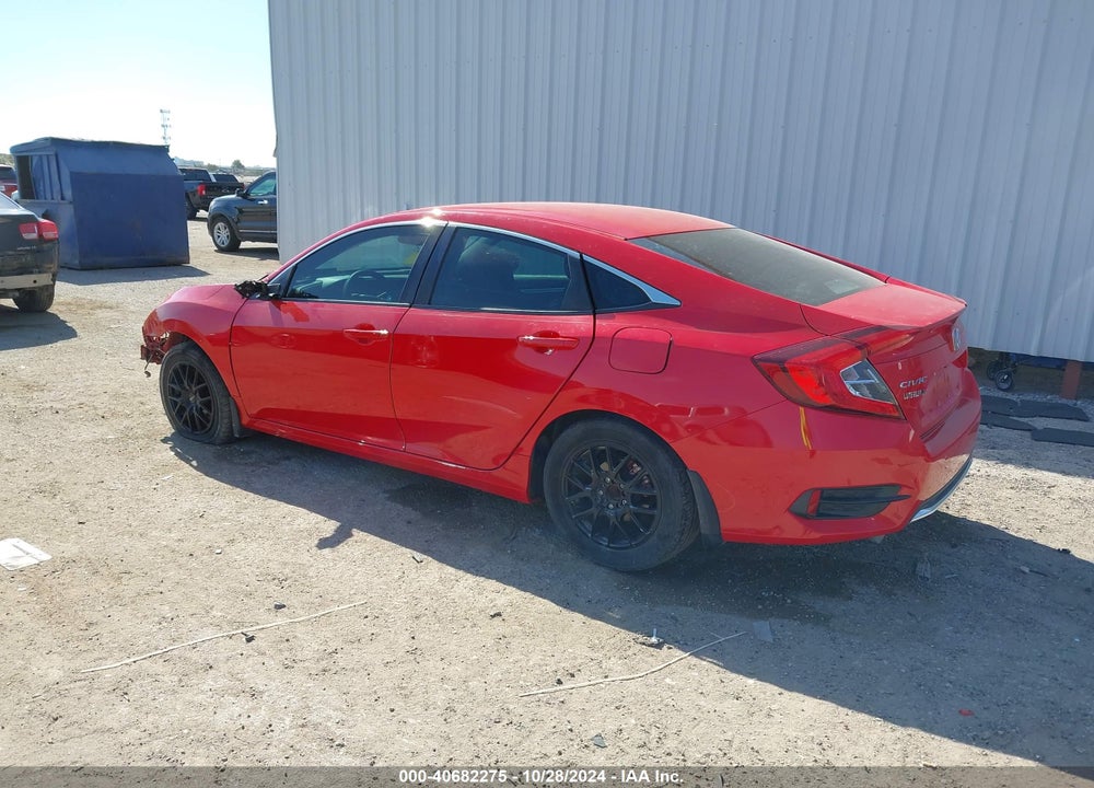 2019 HONDA CIVIC LX VIN: 2HGFC2F64KH535597