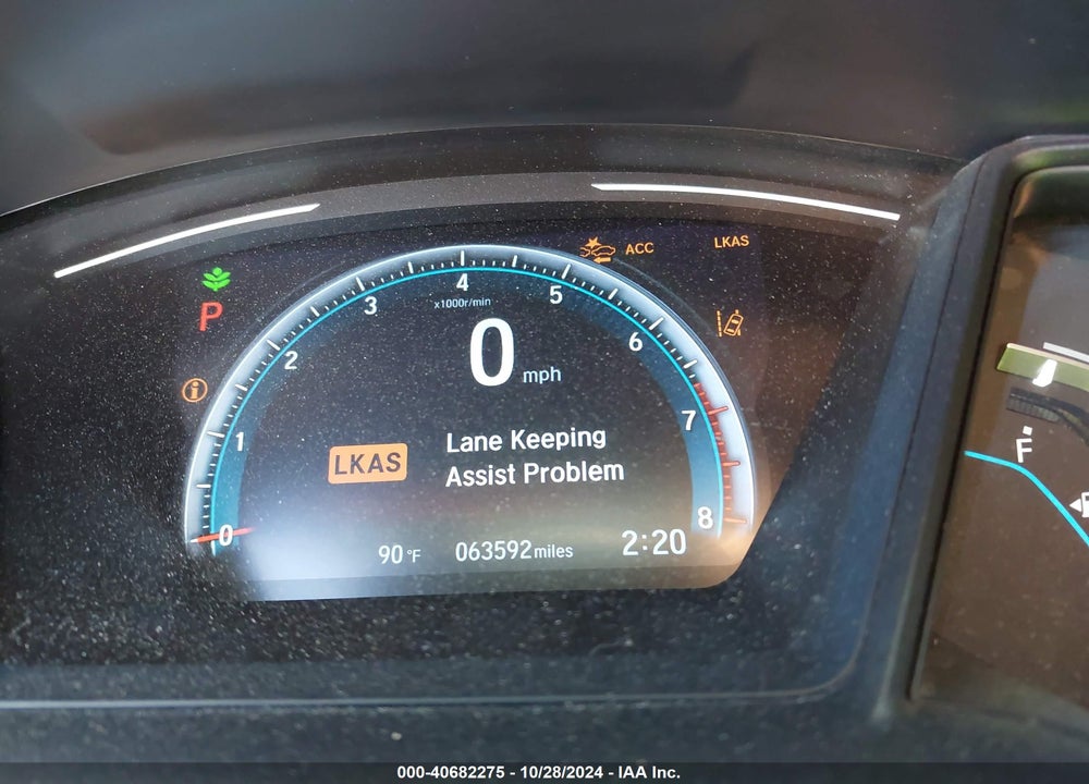 2019 HONDA CIVIC LX VIN: 2HGFC2F64KH535597