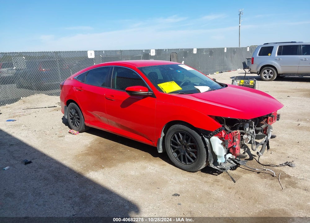 2019 HONDA CIVIC LX VIN: 2HGFC2F64KH535597