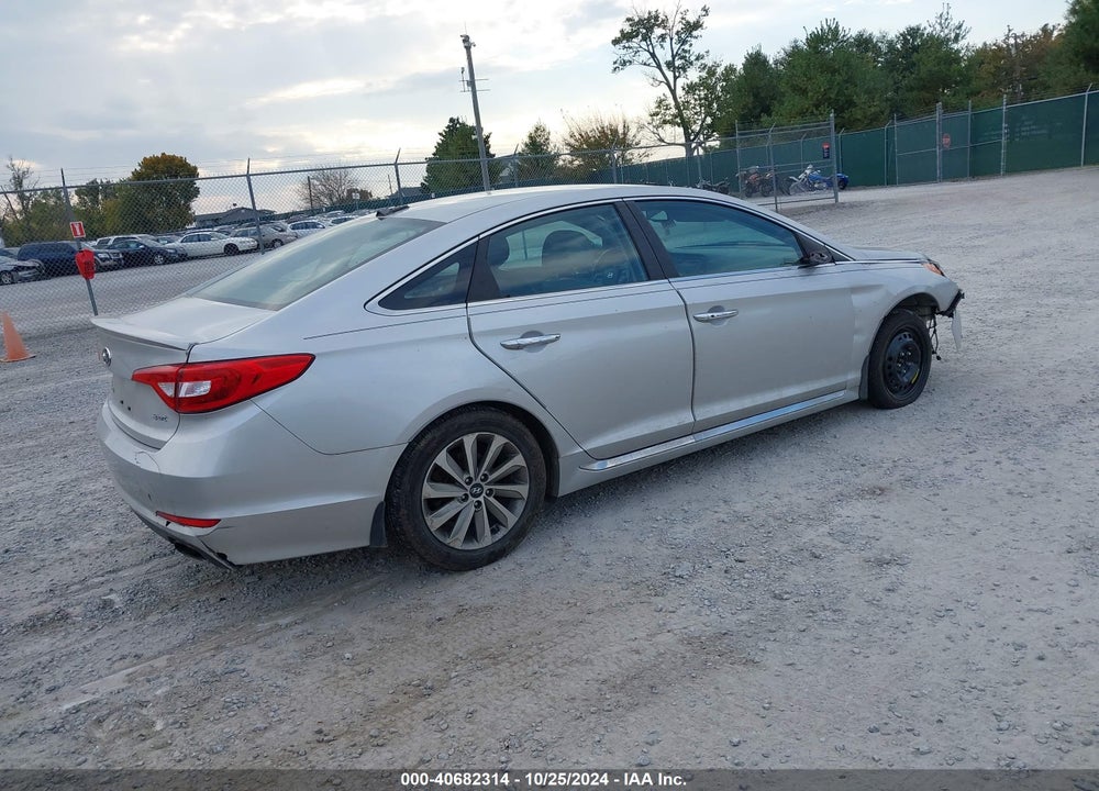 2016 HYUNDAI SONATA SPORT VIN: 5NPE34AF3GH426396