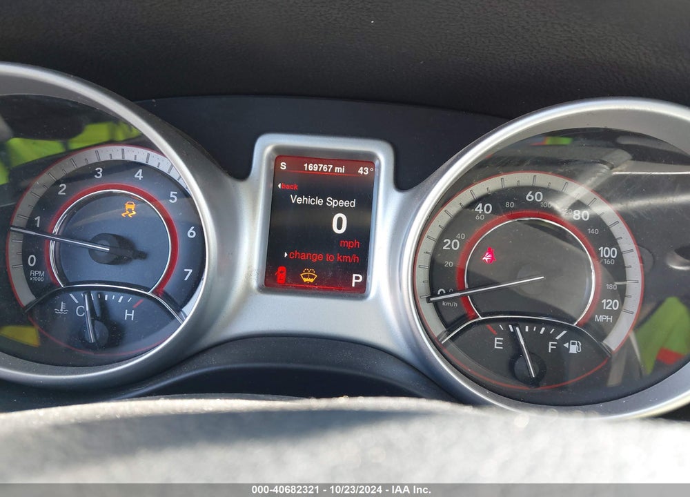 2014 DODGE JOURNEY LIMITED VIN: 3C4PDDDG7ET242165