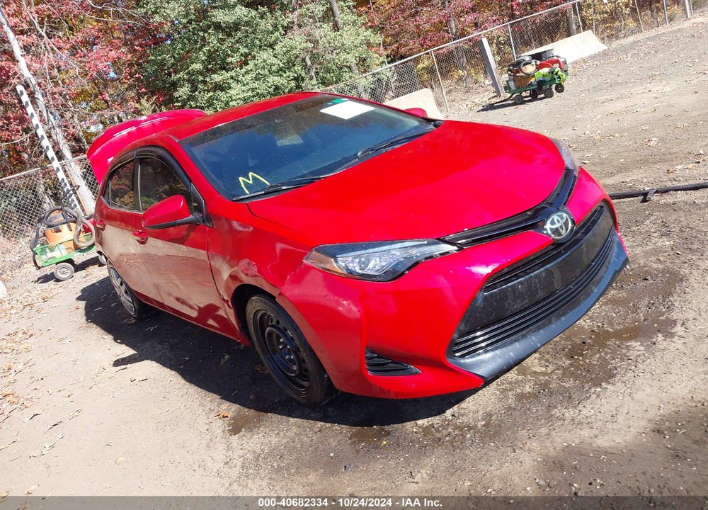 2018 TOYOTA COROLLA LE VIN: 2T1BURHE8JC124316