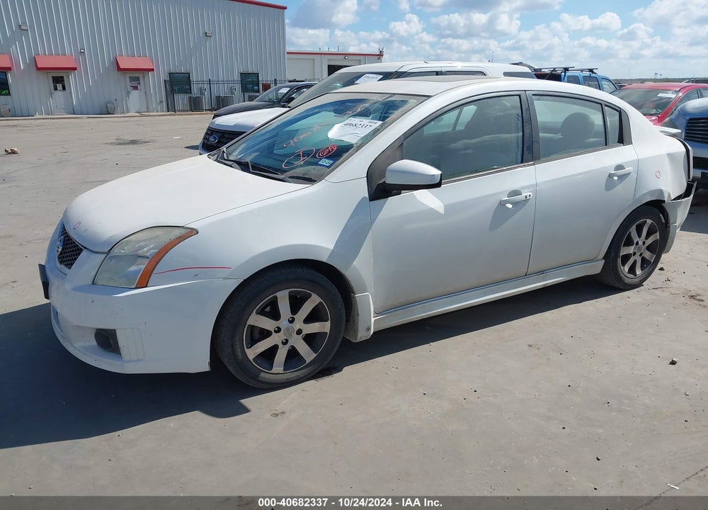 2012 NISSAN SENTRA 2.0 SR VIN: 3N1AB6AP9CL711865