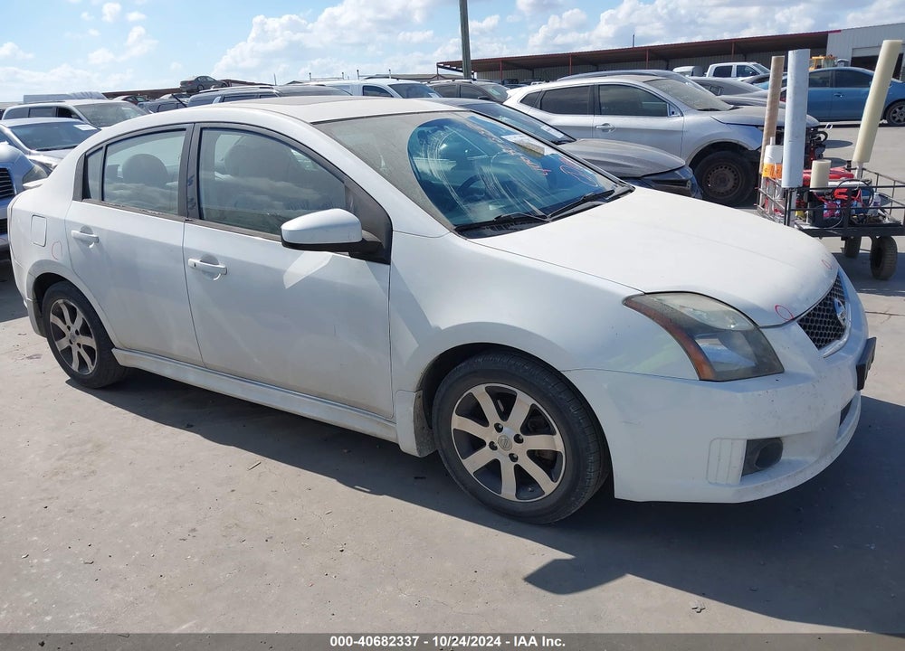 2012 NISSAN SENTRA 2.0 SR VIN: 3N1AB6AP9CL711865