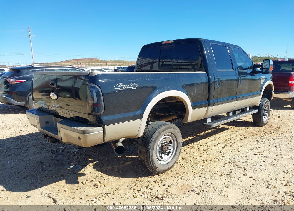 2010 FORD F-250 CABELA'S/HARLEY-DAVIDSON/KING RANCH/LARIAT/XL/XLT VIN: 1FTSW2BR1AEB01776