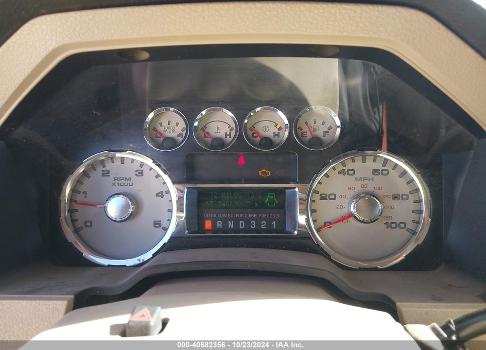2010 FORD F-250 CABELA'S/HARLEY-DAVIDSON/KING RANCH/LARIAT/XL/XLT VIN: 1FTSW2BR1AEB01776