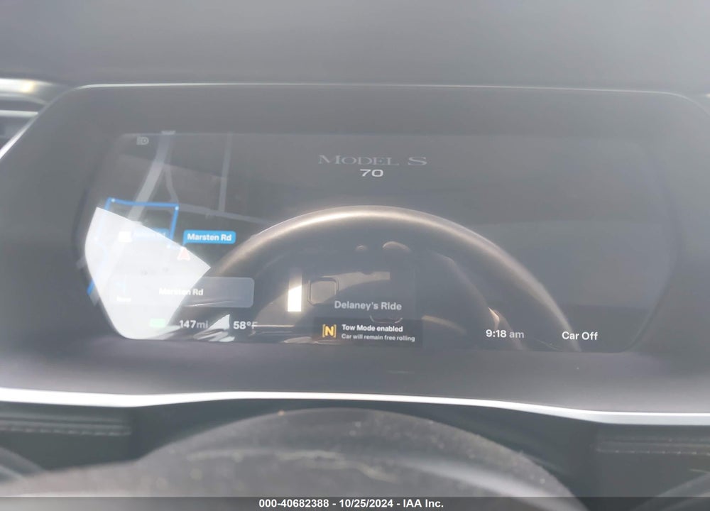 2015 TESLA MODEL S VIN: 5YJSA1E13FF106126