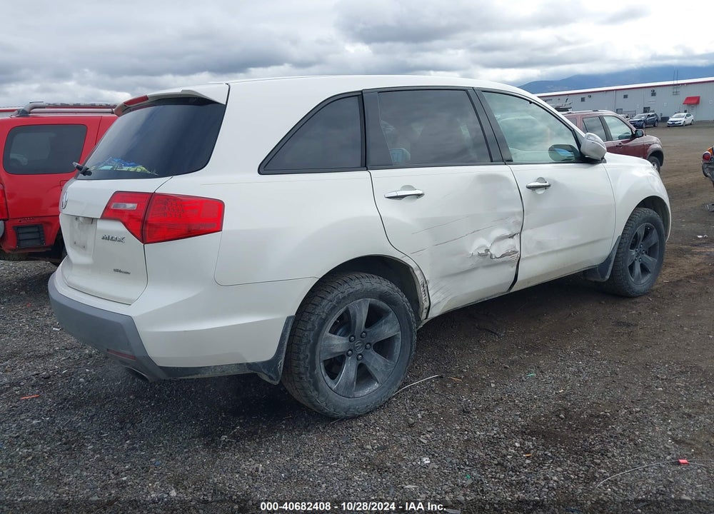 2007 ACURA MDX SPORT PACKAGE VIN: 2HNYD28507H536143