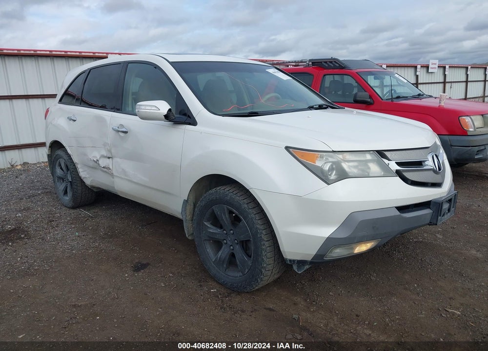 2007 ACURA MDX SPORT PACKAGE VIN: 2HNYD28507H536143