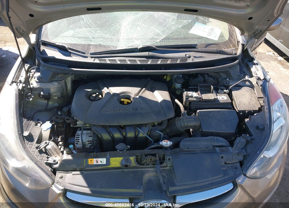 2013 HYUNDAI ELANTRA GLS VIN: 5NPDH4AE1DH315703