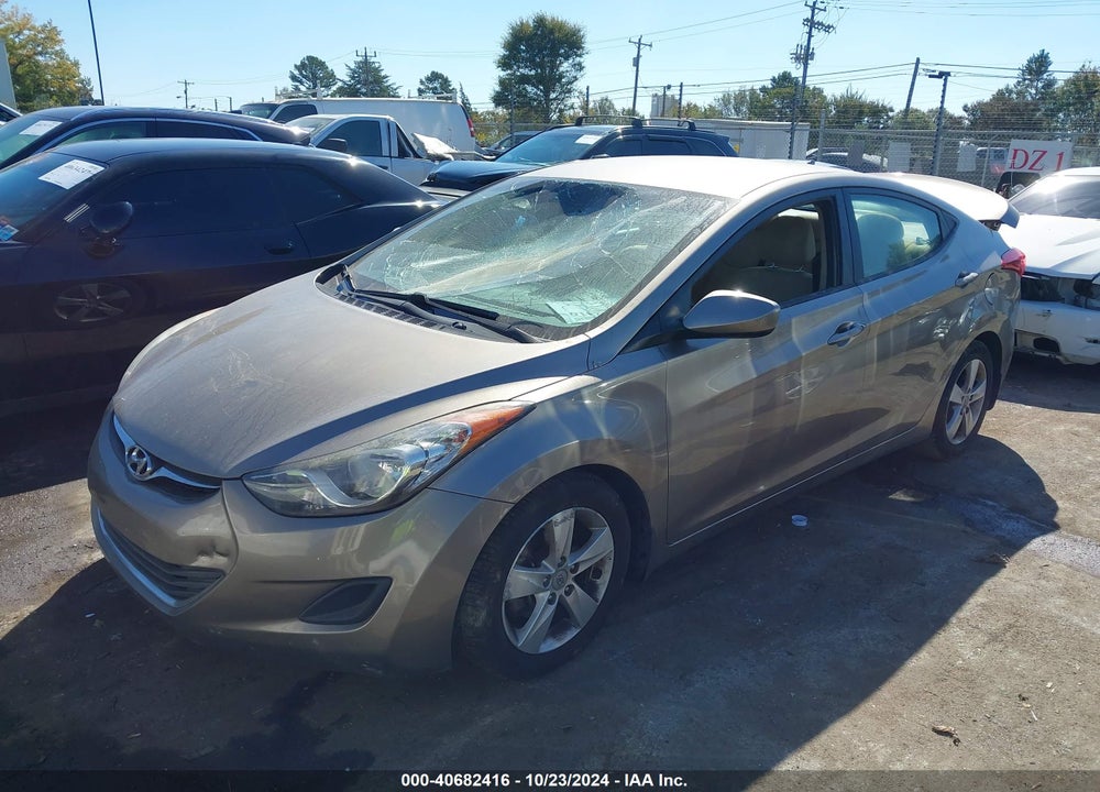 2013 HYUNDAI ELANTRA GLS VIN: 5NPDH4AE1DH315703