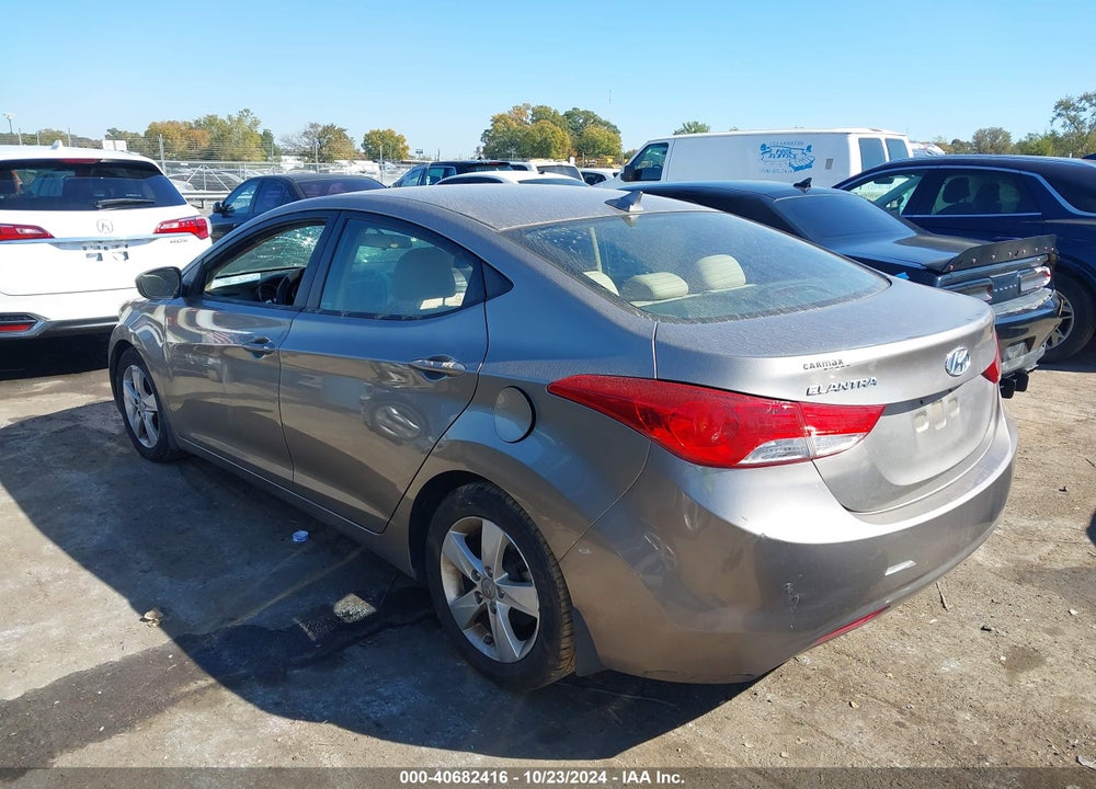 2013 HYUNDAI ELANTRA GLS VIN: 5NPDH4AE1DH315703