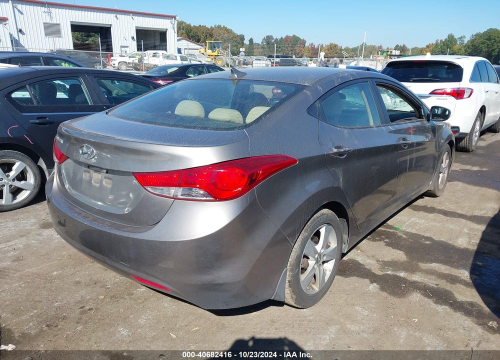 2013 HYUNDAI ELANTRA GLS VIN: 5NPDH4AE1DH315703