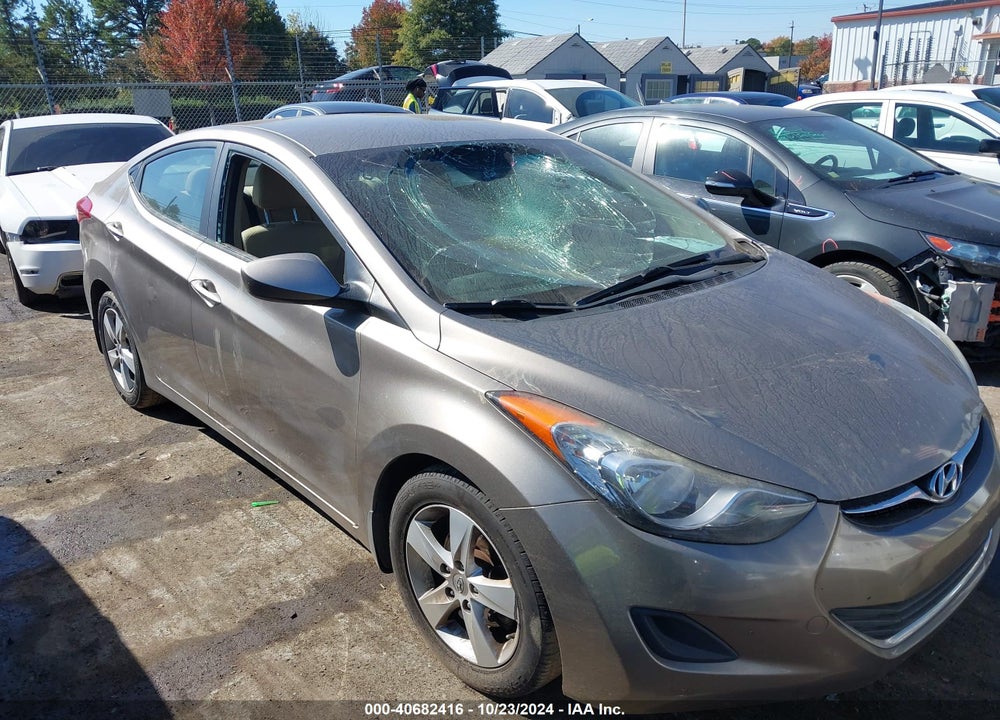 2013 HYUNDAI ELANTRA GLS VIN: 5NPDH4AE1DH315703