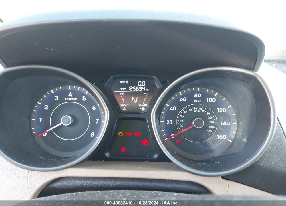 2013 HYUNDAI ELANTRA GLS VIN: 5NPDH4AE1DH315703