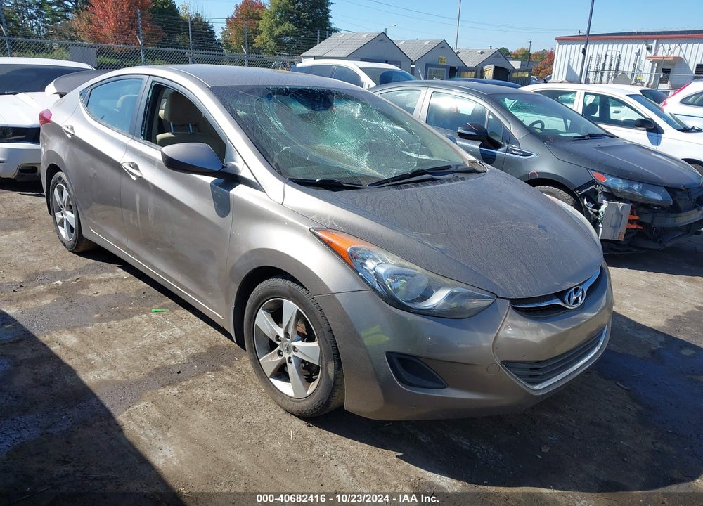 2013 HYUNDAI ELANTRA GLS VIN: 5NPDH4AE1DH315703