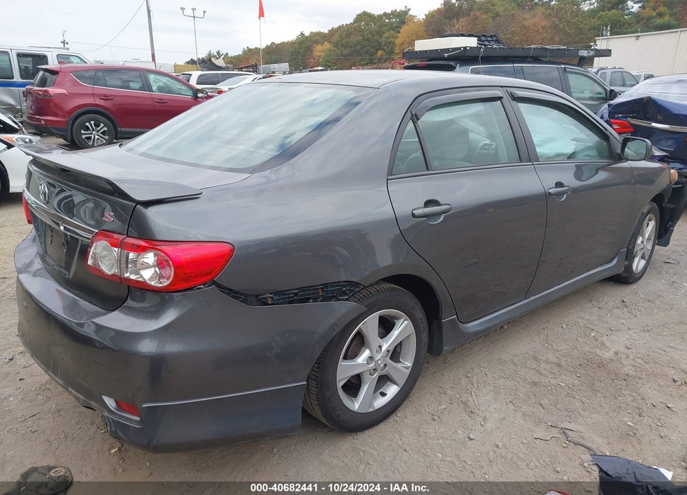 2013 TOYOTA COROLLA S VIN: 2T1BU4EE5DC124544
