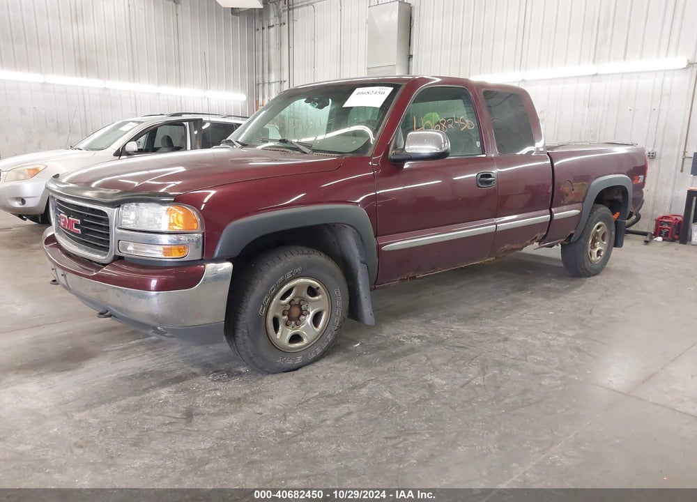 2000 GMC SIERRA 1500 SLE VIN: 2GTEK19V1Y1128686
