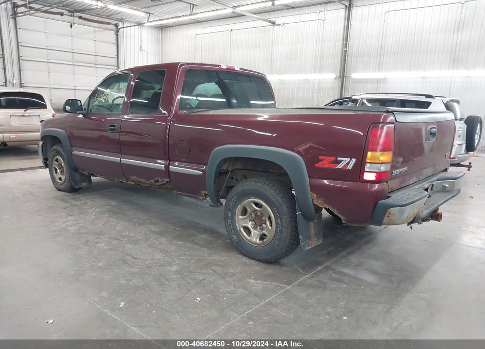 2000 GMC SIERRA 1500 SLE VIN: 2GTEK19V1Y1128686