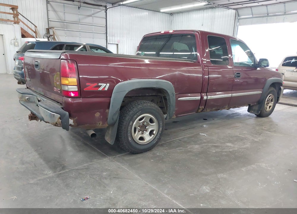 2000 GMC SIERRA 1500 SLE VIN: 2GTEK19V1Y1128686
